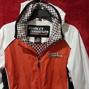 Harley Davidson Hooded Windbreaker